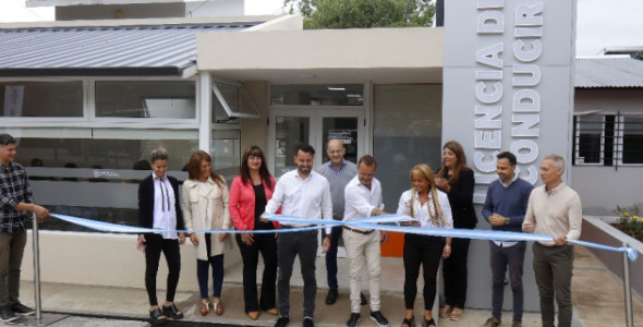 EL MUNICIPIO INAUGURÓ NUEVAS INSTALACIONES EN EL CENTRO DE EMISIÓN DE LICENCIAS DE CONDUCIR