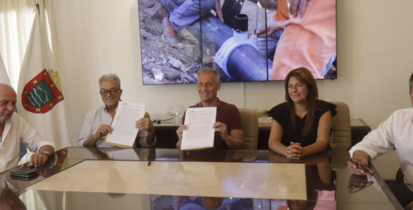 EL MUNICIPIO RENOVÓ EL CONTRATO DE TRABAJO CON LA COOPERATIVA SAN ROQUE