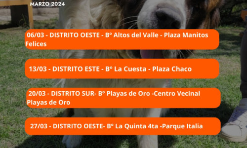 CAMPAÑA DE VACUNACIÓN ANTIRRÁBICA