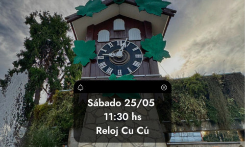ANIVERSARIO DEL RELOJ CU CÚ