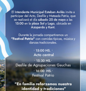 25 DE MAYO: MATEADA PATRIA EN FAMILIA