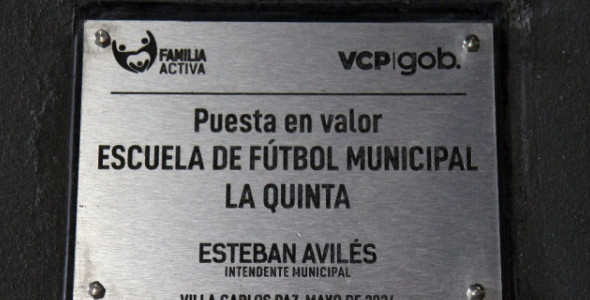 “PROGRAMA FAMILIA ACTIVA”: NUEVO PREDIO DEPORTIVO EN BARRIO LA QUINTA