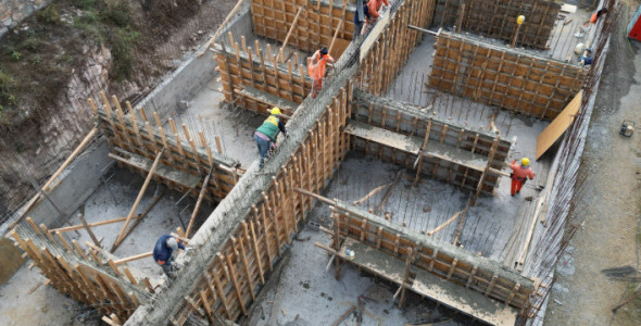 SERVICIO MUNICIPAL DE AGUA: AVANZA LA OBRA DE LA CISTERNA DE AGUA EN BARRIO EL FANTASIO