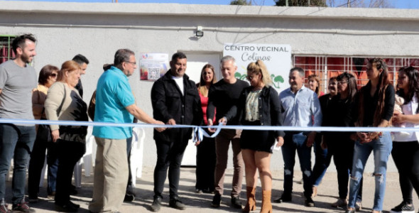 EN UNA TARDE EMOTIVA EL CENTRO VECINAL COLINAS INAUGURÓ SU SEDE 