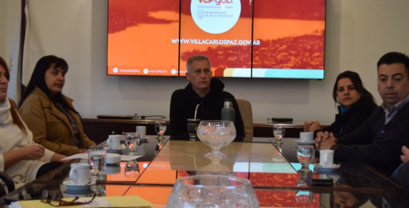 REUNIÓN DE TRABAJO CON LA COMUNA DE ESTANCIA VIEJA POR LA PRESTACIÓN DEL SERVICIO DE AGUA POTABLE