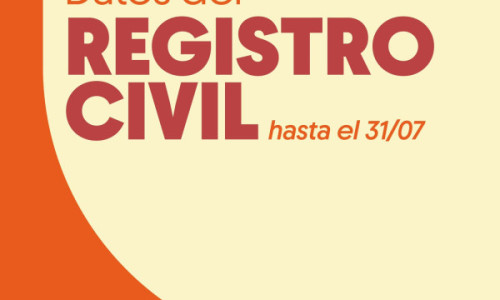 BALANCE DEL PRIMER SEMESTRE EN EL REGISTRO CIVIL
