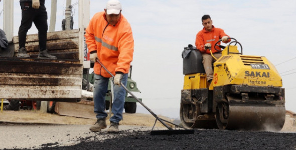 TRABAJOS DE ARREGLOS, REPAVIMENTACIÓN Y CONECTIVIDAD EN VILLA DEL LAGO
