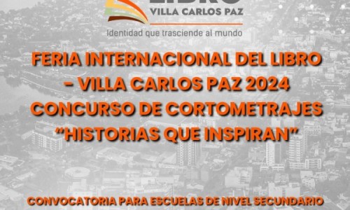 FERIA INTERNACIONAL DEL LIBRO 2024 CONCURSO DE CORTOS PARA ESTUDIANTES SECUNDARIOS