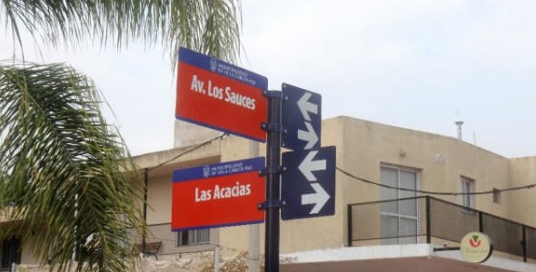 SERVICIOS PÚBLICOS: NUEVOS NOMENCLADORES EN BARRIO LA QUINTA CUARTA SECCIÓN