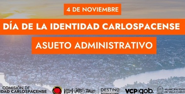 4 DE NOVIEMBRE: DÍA DE LA IDENTIDAD CARLOSPACENSE