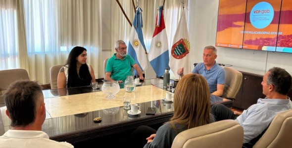 EL INTENDENTE RECIBIÓ A LAS NUEVAS AUTORIDADES DEL CPUA
