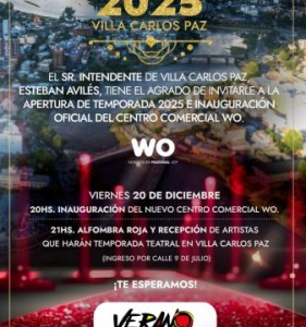 PRESENTACIÓN DE LA TEMPORADA DE VERANO 2025 EN EL CENTRO COMERCIAL “WO”