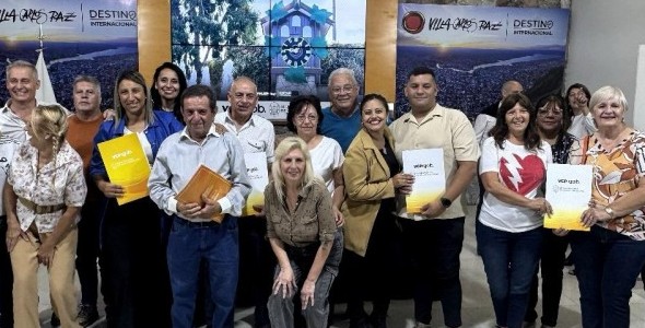 MÁS DE 54 MILLONES DE PESOS EN AYUDA ECONÓMICA PARA LOS CENTROS VECINALES DE LA CIUDAD