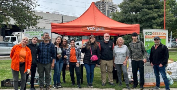 AMBIENTE: VECINOS Y ORGANIZACIONES PARTICIPARON ACTIVAMENTE EN EL ECOCANJE