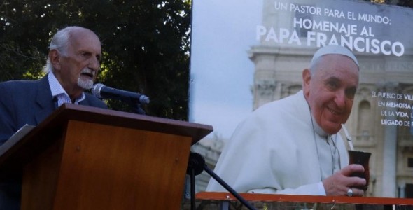 VILLA CARLOS PAZ LE RINDIÓ HOMENAJE AL PAPA FRANCISCO CON UN ENCUENTRO ECUMÉNICO EN EL PARQUE ESTA