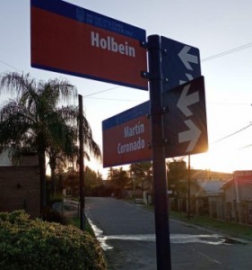 SISTEMATIZACIÓN BV. SARMIENTO SOBRE RUTA NACIONAL 38 CAMBIO DE SENTIDO VEHICULAR EN CALLE HOLBEIN