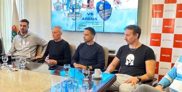 PRESENTARON LA COPA ARGENTINA DEL CENTRO DE MÁSTER VÓLEY