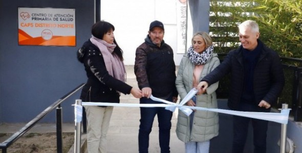 SE INAUGURÓ EL NUEVO CAPS DISTRITO NORTE EN BARRIO VILLA DEL LAGO