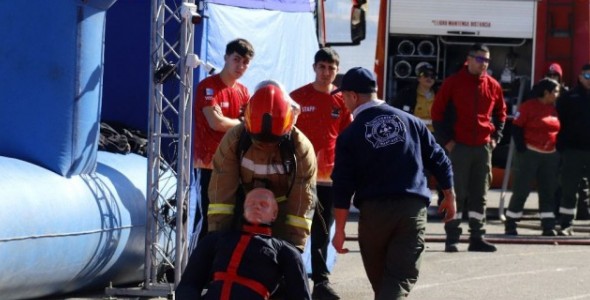 CARLOS PAZ FUE SEDE DE LA 2° EDICIÓN DEL DESAFÍO INTERNACIONAL DE DESTREZAS BOMBERILES