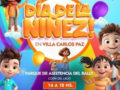 VILLA CARLOS PAZ SE PREPARA PARA EL GRAN FESTEJO DEL DÍA DE LA NIÑEZ