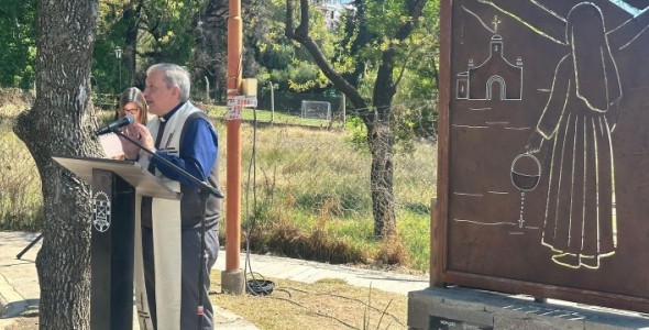 VILLA CARLOS PAZ RINDIÓ HOMENAJE A LA BEATA MADRE TRÁNSITO CABANILLAS