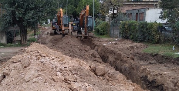 Comenzaron las obras en el Zanjón