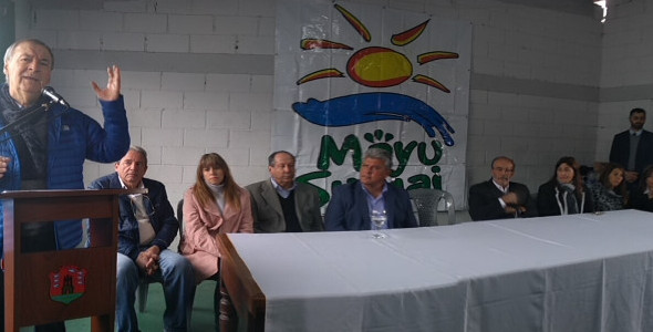 La Provincia firmó un convenio para la conexión de cloacas en el sur de Punilla