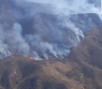 Situación de los incendios forestales en Punilla
