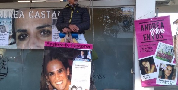 Tensión por el caso de Andrea Castana