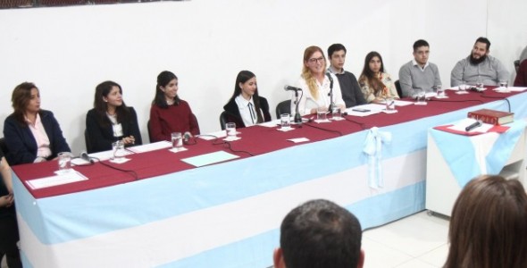 Se renovó el Parlamento Juvenil de la ciudad