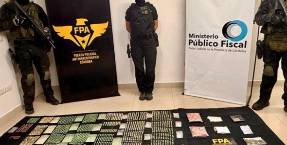 LA FPA LOGRÓ EL MAYOR SECUESTRO DE DROGAS SINTÉTICAS DE LOS ÚLTIMOS TIEMPOS