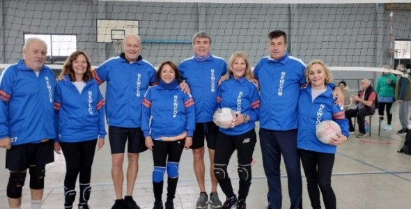 ADULTOS MAYORES PARTICIPARON DE LA PRIMERA RONDA DE LOS JUEGOS PROVINCIALES EVITA