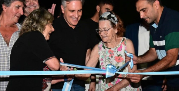 RÍO SEGUNDO: LLARYORA HABILITÓ OBRAS Y ANUNCIÓ MÁS INVERSIONES EN INFRAESTRUCTURA