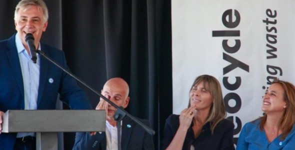 LLARYORA INAUGURÓ LA SEGUNDA LÍNEA DE SEPARACIÓN DE RESIDUOS SÓLIDOS URBANOS EN EL PARQUE DE LA 