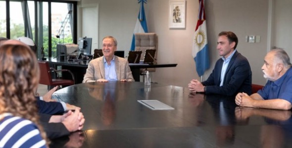 SCHIARETTI RECIBIÓ AL COMITÉ INTERRELIGIOSO POR LA PAZ