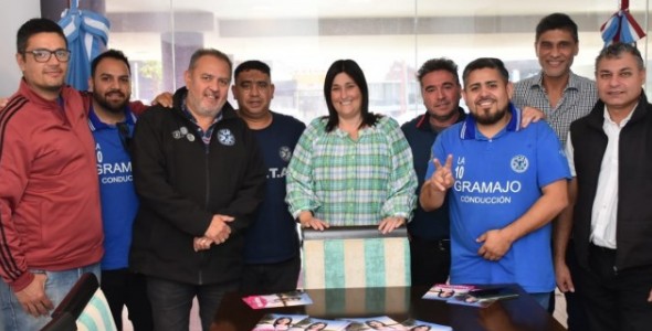 MARIANA CASERIO RECIBIÓ EL RESPALDO DE AOITA