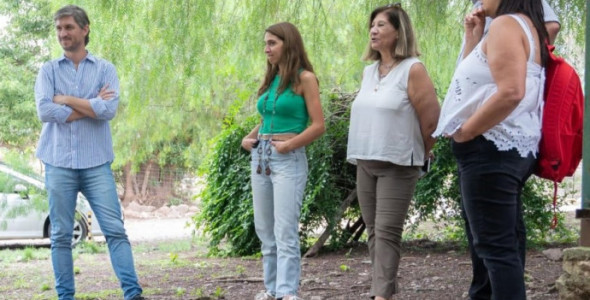 LA MINISTRA DE AMBIENTE VISITÓ EL CENTRO DE RESCATE TATÚ CARRETA