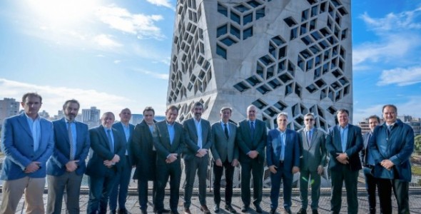 LLARYORA RECIBIÓ AL FLAMANTE PRESIDENTE DE LA UNIÓN INDUSTRIAL ARGENTINA