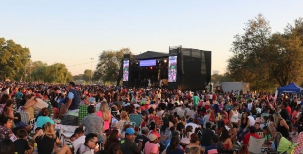 Río Cuarto: a puro cuarteto, más de 25 mil personas disfrutaron del cierre de la temporada de vera