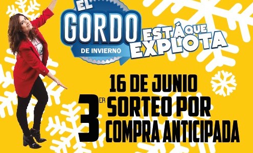 MAÑANA SERÁ LA TERCER ANTICIPADA DEL GORDO DE INVIERNO!