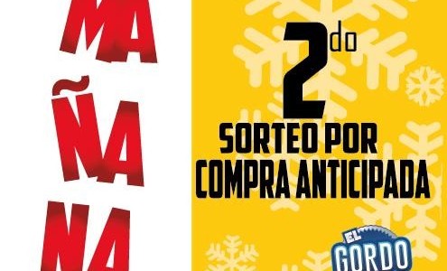 MAÑANA SERÁ LA SEGUNDA ANTICIPADA DEL GORDO DE INVIERNO