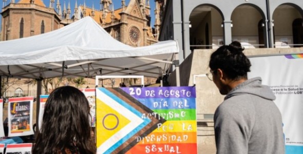 SE REALIZÓ UNA JORNADA POR EL DÍA DEL ACTIVISMO POR LA DIVERSIDAD SEXUAL