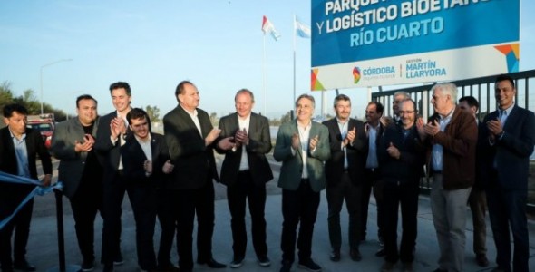 RÍO CUARTO: LLARYORA HABILITÓ UN NUEVO PARQUE INDUSTRIAL Y PIDIÓ POR LA LEY DE BIOCOMBUSTIBLES