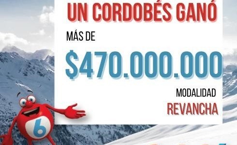 OTRO CORDOBÉS MILLONARIO CON EL QUINI 6!