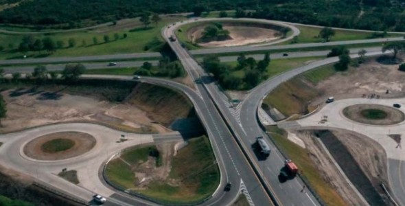 SE HABILITÓ EL NUEVO DISTRIBUIDOR ENTRE LA RUTA 20 Y CAMINO A FALDA DEL CÁRMEN