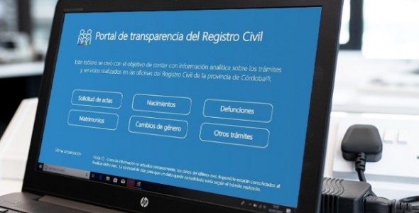 EL REGISTRO CIVIL LANZA SU PORTAL DE TRANSPARENCIA