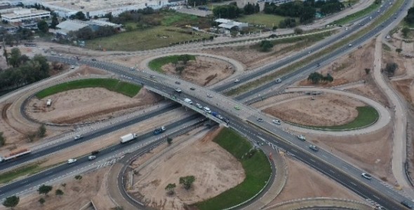 SCHIARETTI HABILITÓ EL DISTRIBUIDOR DE CIRCUNVALACIÓN Y CAMINO SAN CARLOS