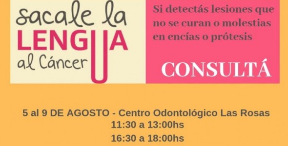 Comenzó la campaña de prevención del cáncer bucal