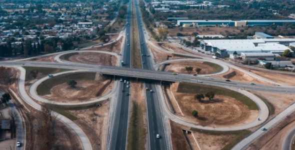 DESVÍO DE TRÁNSITO EN EL DISTRIBUIDOR DE CIRCUNVALACIÓN Y CAMINO SAN ANTONIO