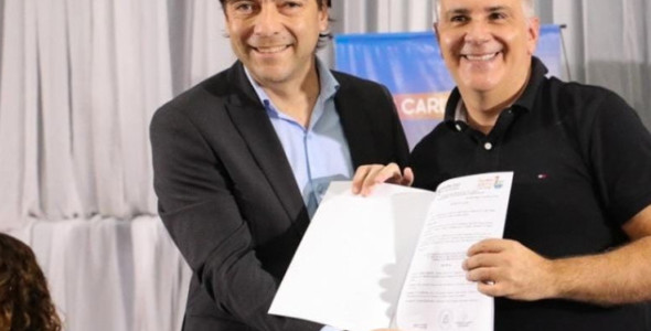 EN SAN CARLOS MINAS, LLARYORA ANUNCIÓ INVERSIONES DE LA PROVINCIA POR MÁS DE $200 MILLONES
